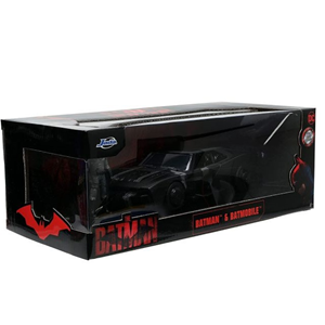 اسباب بازی ماشین فلزی بتموبیل و فیگور فلزی بتمن با مقیاس 1:24 Batman and Batmobile_اسباب بازی